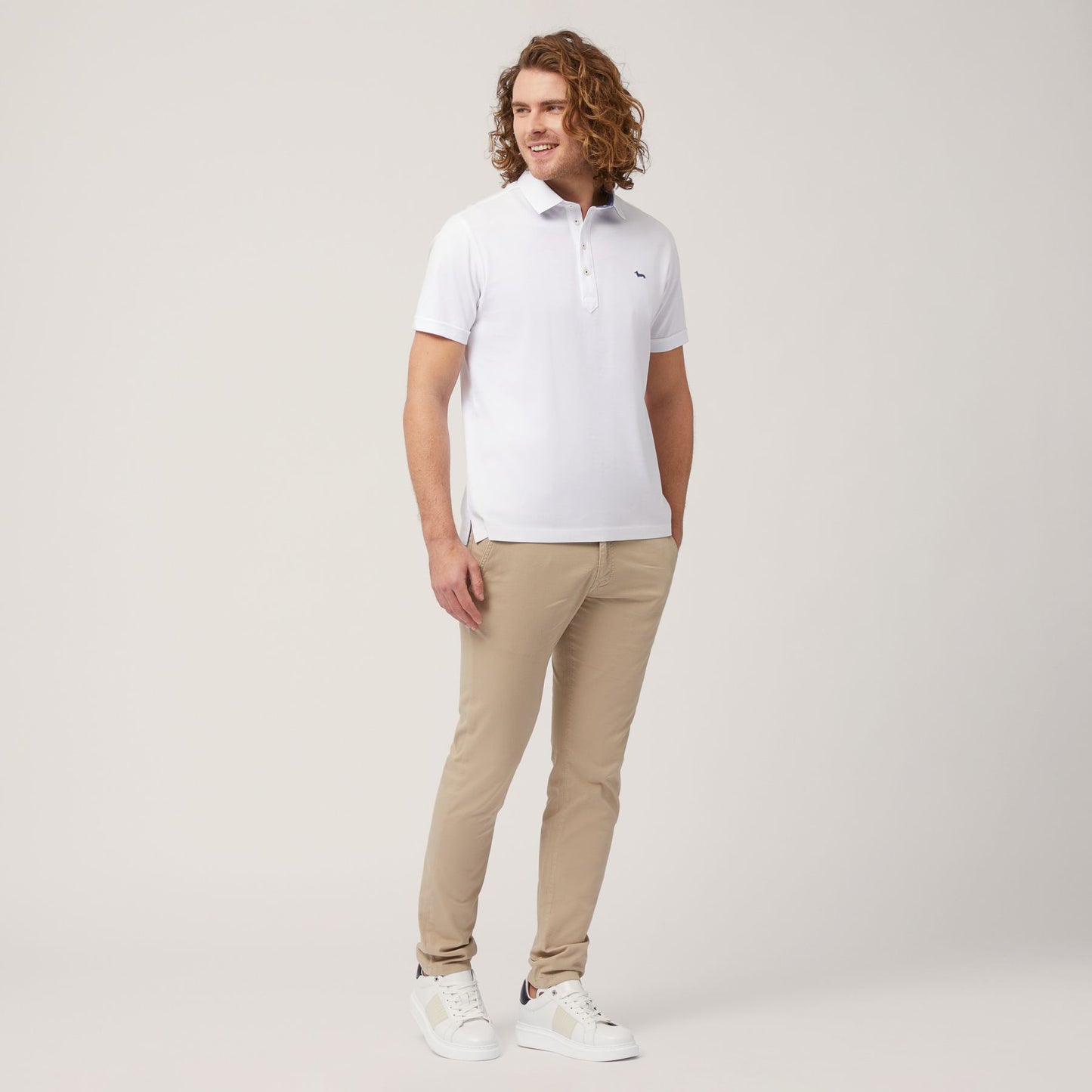 HARMONT&BLAINE
POLO IN COTONE STRETCH LRL052 020455