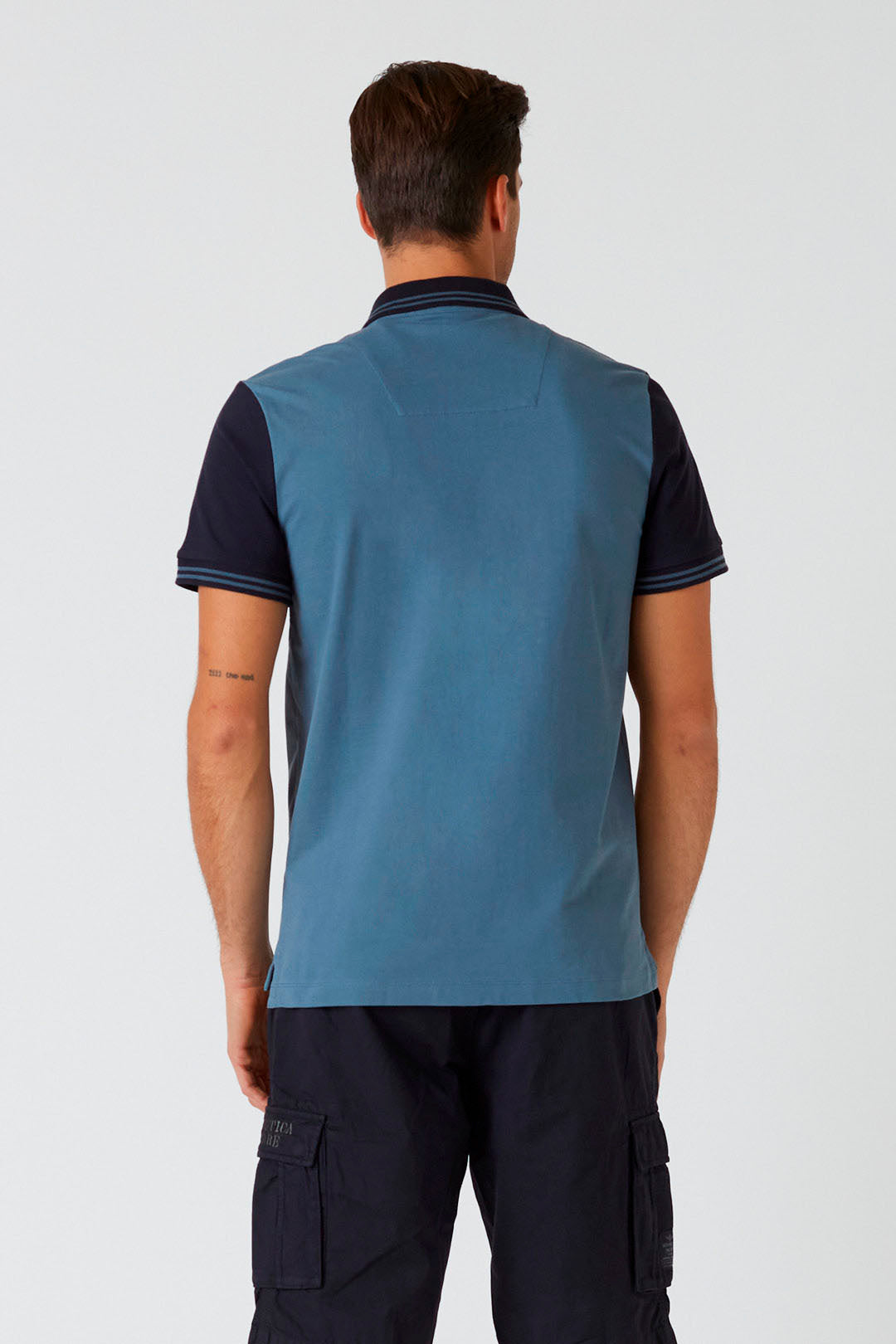 AERONAUTICA MILITARE 
POLO PAN CON STAMPA SUL SOTTO COLLO 231PO1686P173